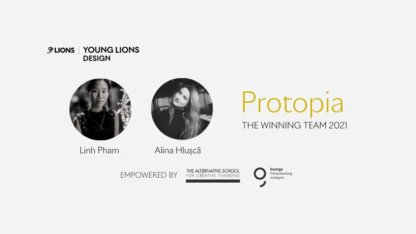 Protopia, echipa câștigătoare a competiției de Design la The Alternative School