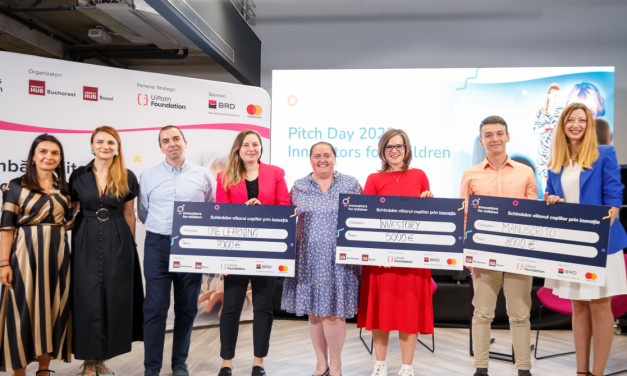 Trei startup-uri românești câștigătoare la Innovators for Children 2022