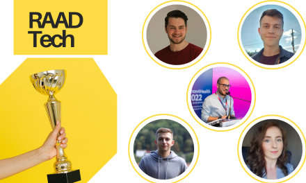 Echipa RAAD Tech, câștigătoare a H3-Healthcare in Hospitals Hackathon, a câștigat unul din marile premii la Hackathon4Health 2022